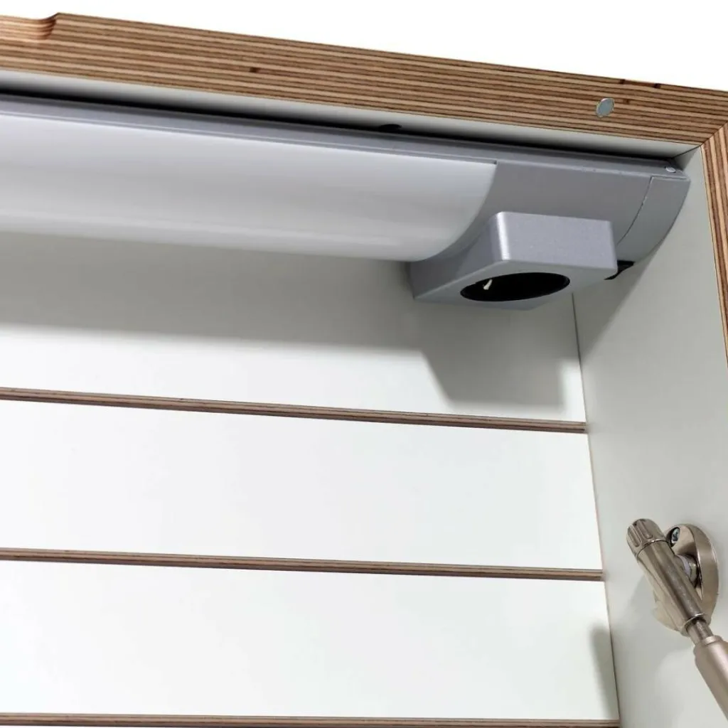 Tische|Sekretäre^Müller Small Living Flatbox LED Wandsekretär mit An/Aus Schalter