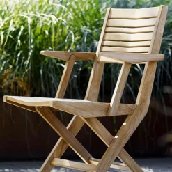 Cane-Line Flip Gartenarmlehnstuhl klappbar| Gartenstühle