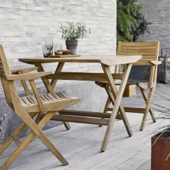 Cane-Line Flip Gartenarmlehnstuhl klappbar| Gartenstühle