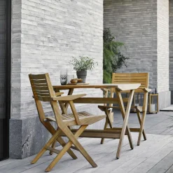 Cane-Line Flip Gartenarmlehnstuhl klappbar| Gartenstühle