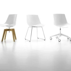 Bürostühle^MDF Italia Flow Bürostuhl mit Sternfuß & Rollen