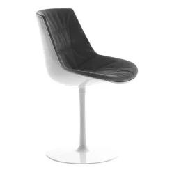 MDF Italia Flow Drehstuhl gepolstert mit Tellerfuß| Stühle