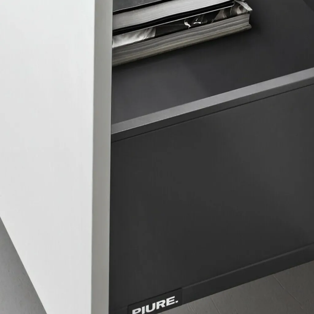 Sideboards|Sideboards^Piure Flow Q Sideboard mit Schubkasten und Klapptür 160x71x40cm