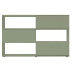 Sideboards|Sideboards^Piure Flow Q Sideboard/Standregal mit 3 Klapptüren 200x124x40cm