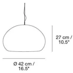 Pendelleuchten^Muuto Fluid Pendelleuchte L Ø42cm