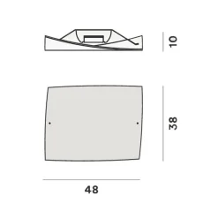 Foscarini Folio Grande Deckenleuchte| Badezimmerleuchten