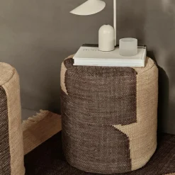 Ferm Living Forene Cylinder Pouf| Poufs