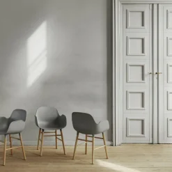 Stühle^Normann Copenhagen Form Armlehnstuhl Gestell Eiche