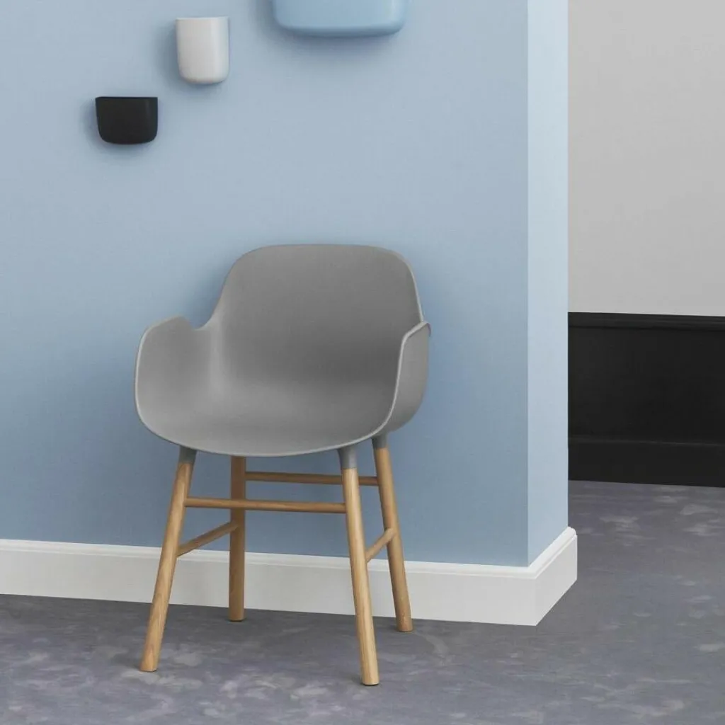 Stühle^Normann Copenhagen Form Armlehnstuhl Gestell Eiche