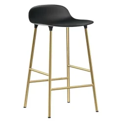 Barhocker^Normann Copenhagen Form Barhocker Gestell Messing 65cm