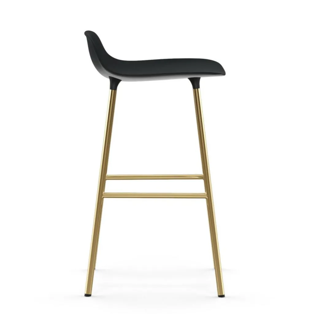 Barhocker^Normann Copenhagen Form Barhocker Gestell Messing 65cm