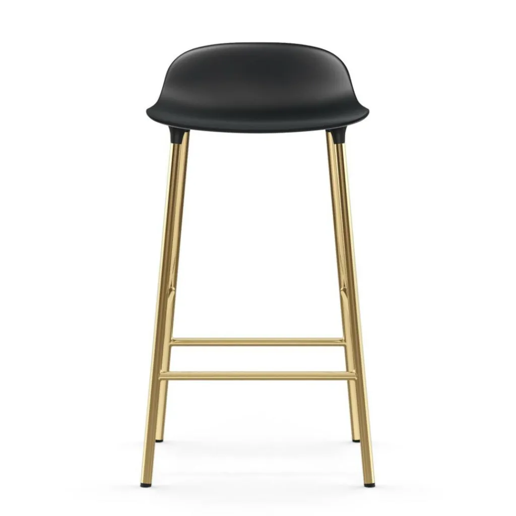 Barhocker^Normann Copenhagen Form Barhocker Gestell Messing 65cm
