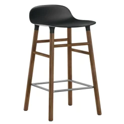 Barhocker^Normann Copenhagen Form Barhocker Gestell Walnuss 65cm