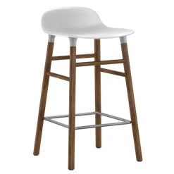 Barhocker^Normann Copenhagen Form Barhocker Gestell Walnuss 65cm