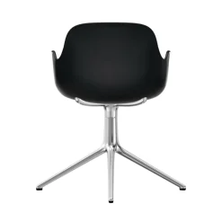 Stühle^Normann Copenhagen Form Drehstuhl mit Armlehnen 4L Alu