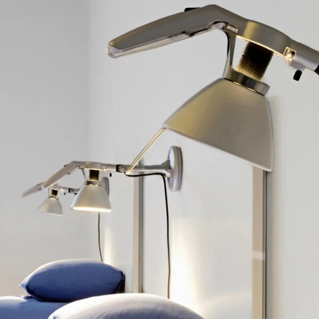 Luceplan Fortebraccio Faretto Wand-/Deckenleuchte 60W| Deckenleuchten