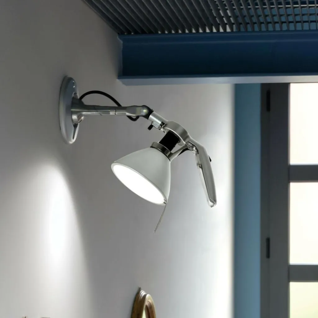 Luceplan Fortebraccio Faretto Wand-/Deckenleuchte 60W| Deckenleuchten