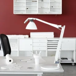 Luceplan Fortebraccio Tavolo Tischleuchte 100W| Schreibtischleuchten