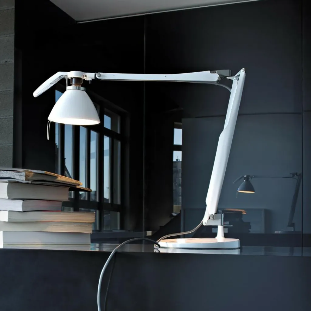 Luceplan Fortebraccio Tavolo Tischleuchte 100W| Schreibtischleuchten