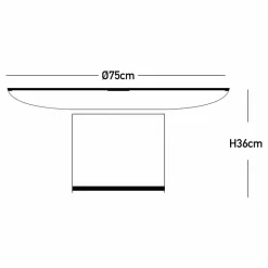 Petite Friture Francis Large Mirror Couchtisch| Beistelltische