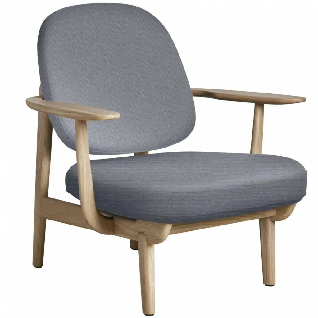 Sessel^Fritz Hansen Fred™ Sessel Gestell Eiche