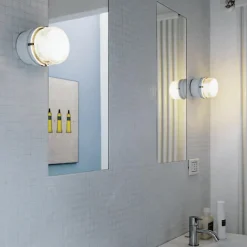 Badezimmerleuchten^Oluce Fresnel 1148 Außenwand-/Deckenleuchte