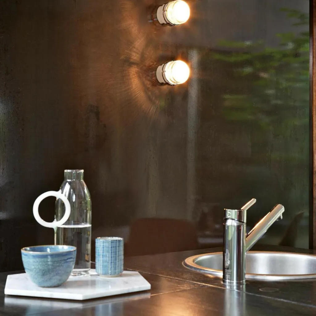 Badezimmerleuchten^Oluce Fresnel 1148 Außenwand-/Deckenleuchte