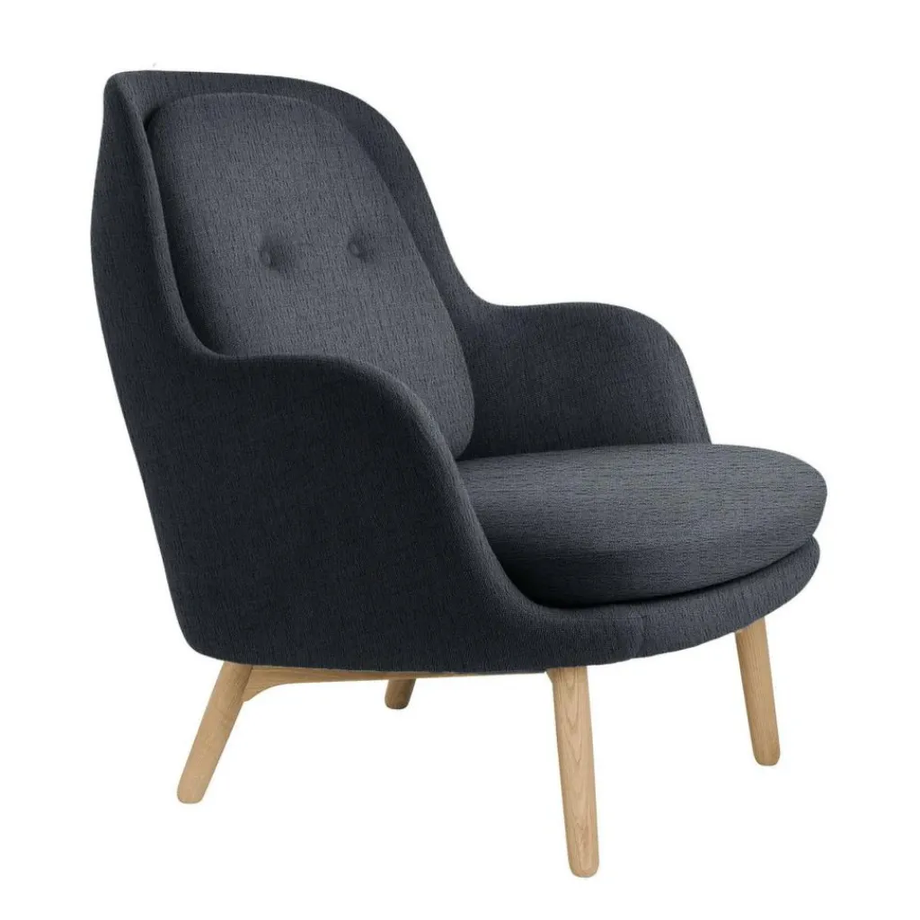 Fritz Hansen Fri™ JH5 Sessel mit Eichengestell| Sessel