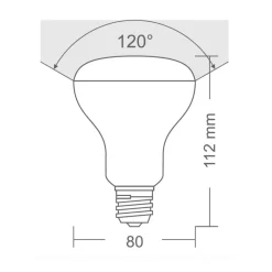 Flos Frisbi Leuchtmittel LED E27 13W| Leuchtmittel