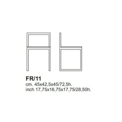 Stühle^Cappellini Fronzoni '64 Stuhl