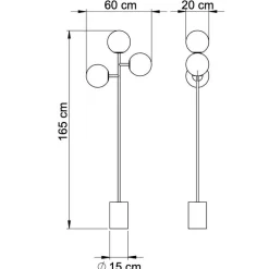 pols potten Full Moon Stehleuchte| Stehleuchten