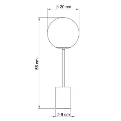 Tischleuchten^pols potten Full Moon Tischleuchte