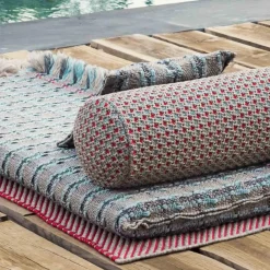 GAN Garden Layers Small Roll Kissen| Outdoor-Textilien
