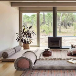 GAN Garden Layers Small Roll Kissen| Outdoor-Textilien