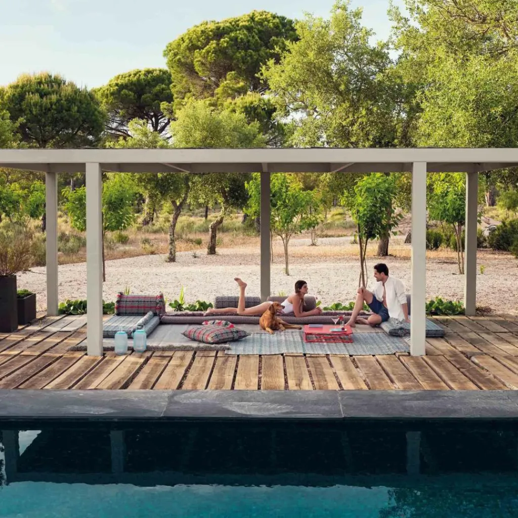 Outdoor-Textilien^GAN Garden Layers Teppich 200x300cm