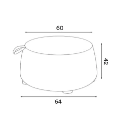 Poufs^Northern Gem Pouf