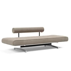 Innovation Living Ghia Schlafsofa Cord Beine Stahl verchromt 210x93cm| Schlafsofas