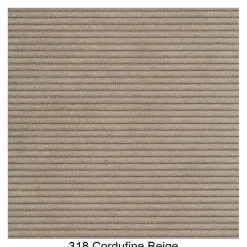 Innovation Living Ghia Schlafsofa Cord Beine Stahl verchromt 210x93cm| Schlafsofas