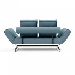 Innovation Living Ghia Schlafsofa Stoff Beine Stahl verchromt 210x93cm| Sofas|Schlafsofas