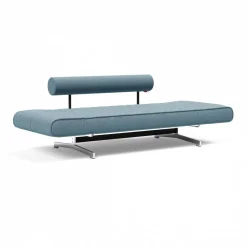 Innovation Living Ghia Schlafsofa Stoff Beine Stahl verchromt 210x93cm| Sofas|Schlafsofas
