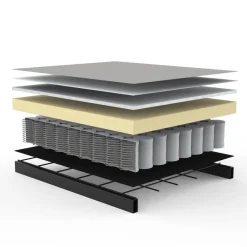 Schlafsofas^Innovation Living Ghia Schlafsofa Stoff-/Ledermischung Beine Stahl verchromt