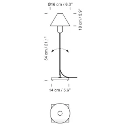 Tischleuchten^Santa & Cole Gira Tischleuchte