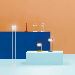 Outdoor-Akkuleuchten|Outdoor-Akkuleuchten^Pedrali Giravolta 1799 LED Außenstehleuchte mit Akku H 130cm