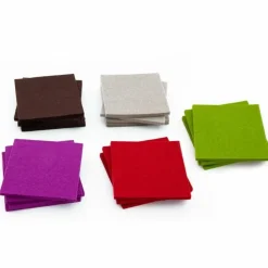 Barzubehör^HEY-SIGN Glasuntersetzer 4er Set quadratisch 9x9cm