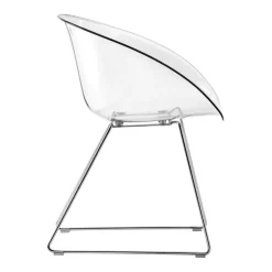 Stühle^Pedrali Gliss 921 Armlehnstuhl mit Kufengestell