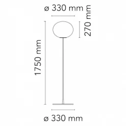 Flos Glo-Ball F2 Stehleuchte| Stehleuchten