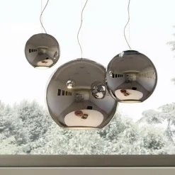 Pendelleuchten^Fontana Arte Globo di Luce Pendelleuchte M