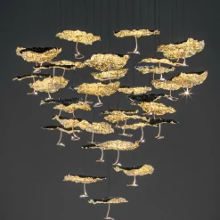 Catellani & Smith Gold Moon Chandelier LED Pendelleuchte| Pendelleuchten