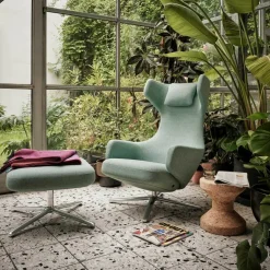 Vitra Grand Repos Sessel & Ottoman Stoff| Sessel