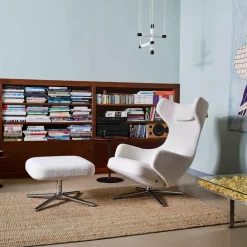 Vitra Grand Repos Sessel & Ottoman Stoff| Sessel